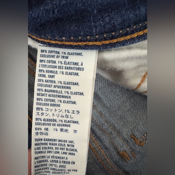 Abercrombie & Fitch Girls 👧 Blue Denim Shorts 🤎 - Picture 6 of 7